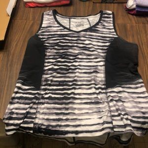 Cute polyester work out tank very light